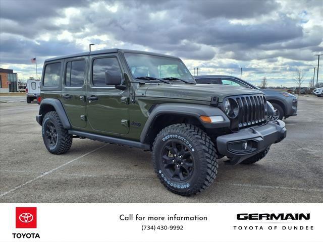 used 2021 Jeep Wrangler car, priced at $25,432