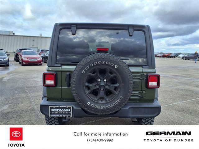 used 2021 Jeep Wrangler car, priced at $25,432