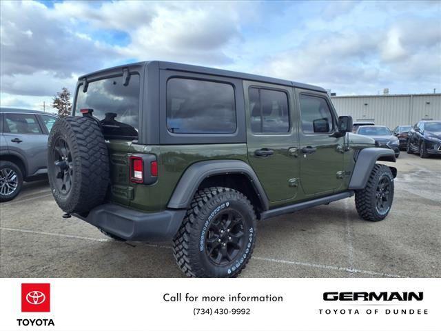 used 2021 Jeep Wrangler car, priced at $25,432