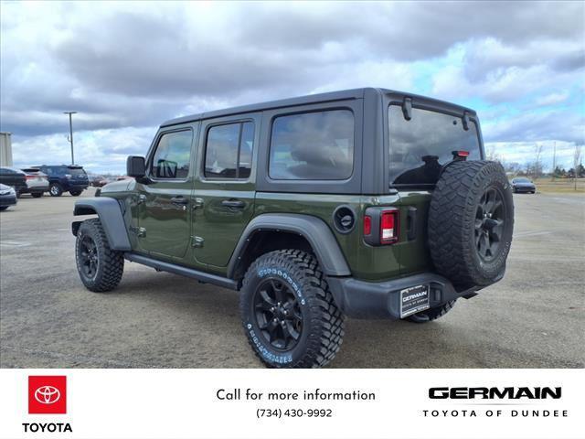 used 2021 Jeep Wrangler car, priced at $25,432