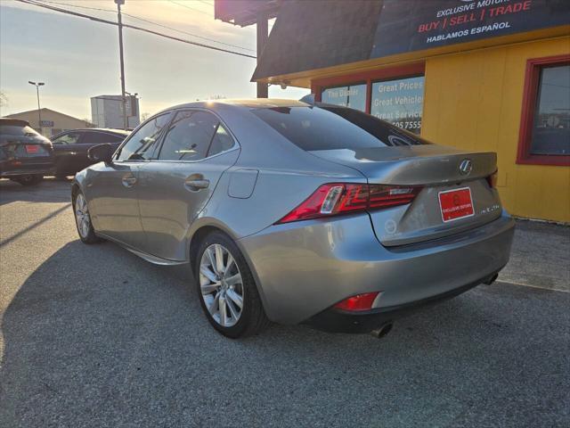 used 2014 Lexus IS 250 car, priced at $14,950