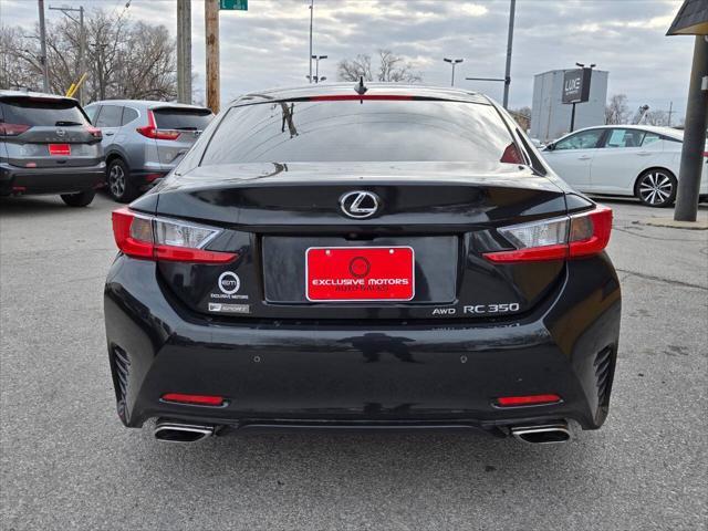 used 2018 Lexus RC 350 car, priced at $26,950