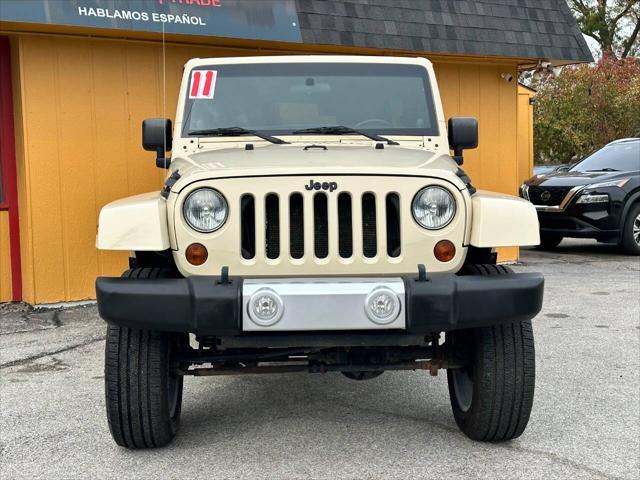 used 2011 Jeep Wrangler Unlimited car, priced at $14,950