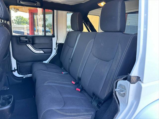 used 2013 Jeep Wrangler Unlimited car, priced at $17,950