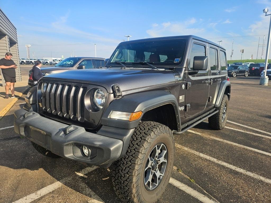 used 2018 Jeep Wrangler Unlimited car, priced at $21,900