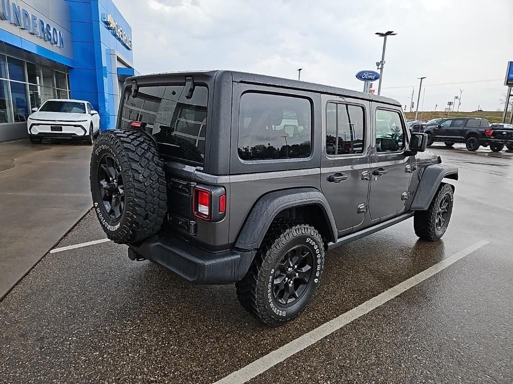 used 2021 Jeep Wrangler Unlimited car, priced at $29,900
