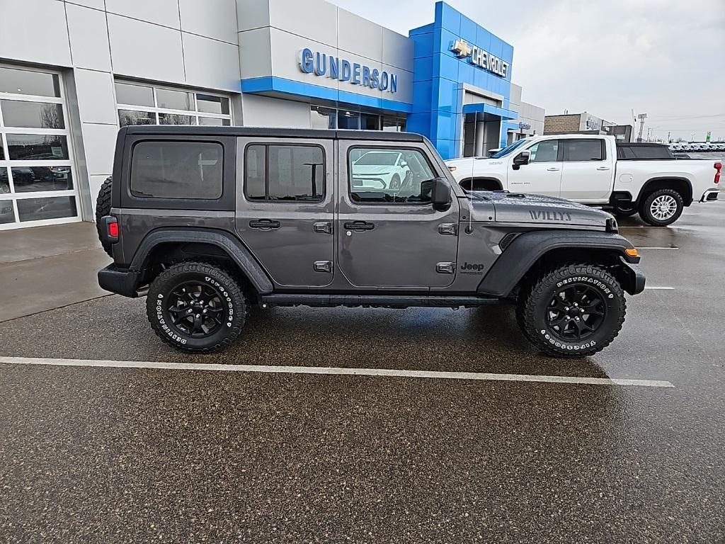 used 2021 Jeep Wrangler Unlimited car, priced at $29,900