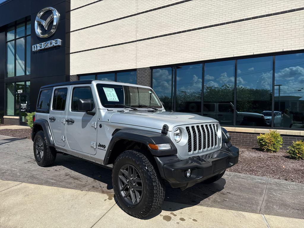 used 2024 Jeep Wrangler car, priced at $33,990