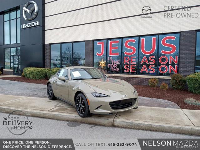 used 2024 Mazda MX-5 Miata RF car, priced at $31,990