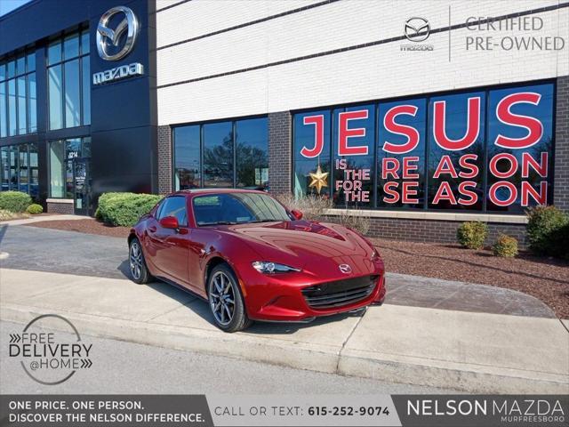 used 2023 Mazda MX-5 Miata RF car, priced at $29,991