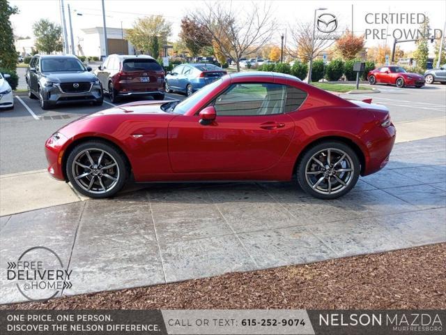 used 2023 Mazda MX-5 Miata RF car, priced at $29,991