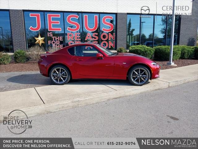 used 2023 Mazda MX-5 Miata RF car, priced at $29,991