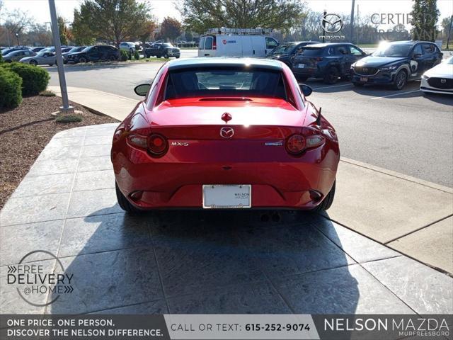 used 2023 Mazda MX-5 Miata RF car, priced at $29,991