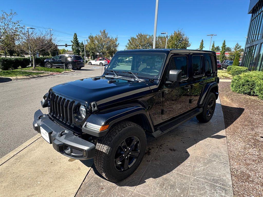 used 2021 Jeep Wrangler Unlimited car, priced at $34,991