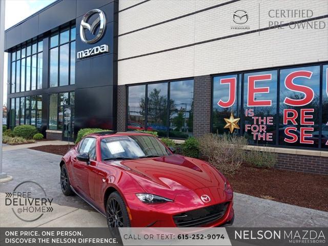 used 2023 Mazda MX-5 Miata RF car, priced at $35,990