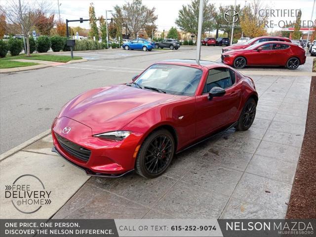 used 2023 Mazda MX-5 Miata RF car, priced at $35,990