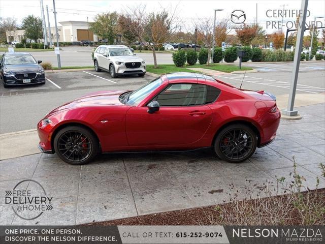 used 2023 Mazda MX-5 Miata RF car, priced at $35,990