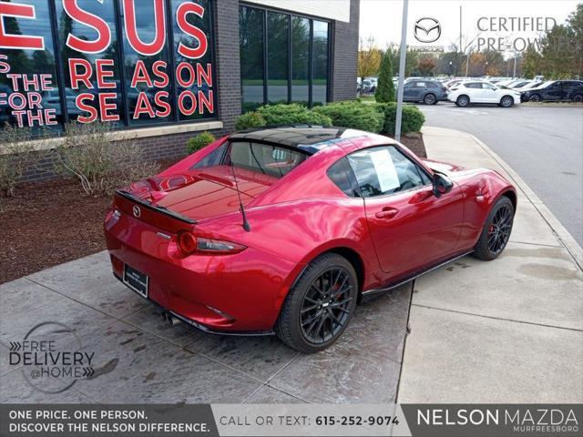 used 2023 Mazda MX-5 Miata RF car, priced at $35,990