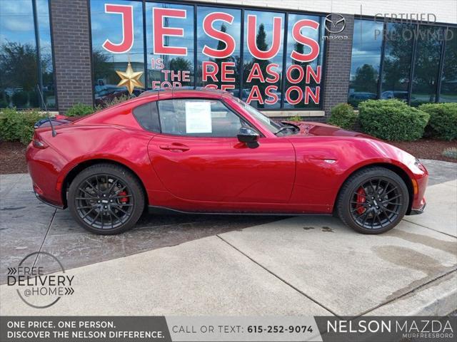 used 2023 Mazda MX-5 Miata RF car, priced at $35,990