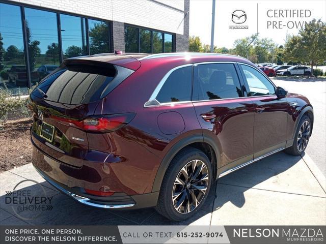 used 2024 Mazda CX-90 PHEV car, priced at $43,900