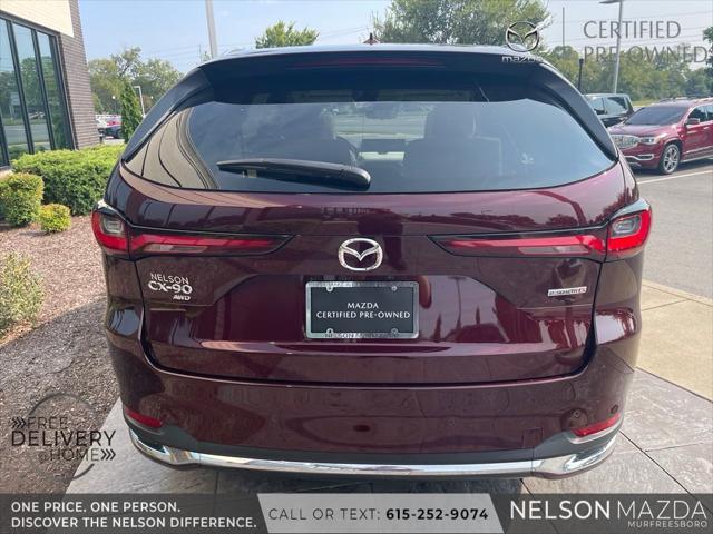 used 2024 Mazda CX-90 car, priced at $48,670