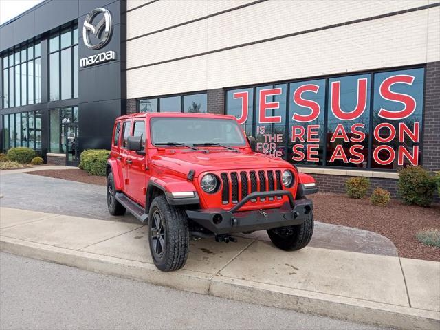 used 2021 Jeep Wrangler Unlimited car, priced at $31,990