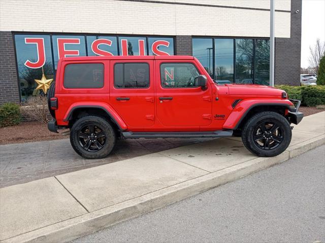 used 2021 Jeep Wrangler Unlimited car, priced at $31,990