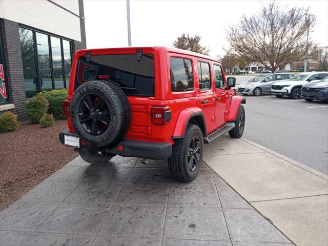 used 2021 Jeep Wrangler Unlimited car, priced at $31,990