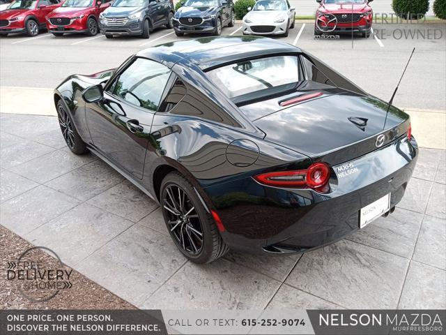 used 2024 Mazda MX-5 Miata RF car, priced at $35,990
