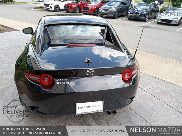 used 2024 Mazda MX-5 Miata RF car, priced at $35,990