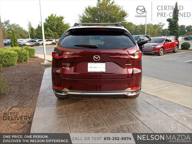 used 2024 Mazda CX-90 car, priced at $48,912