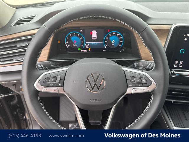 new 2025 Volkswagen Atlas car, priced at $46,998