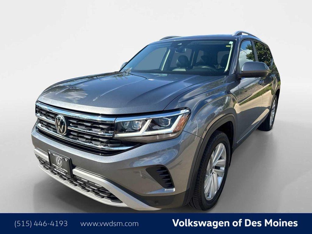 used 2021 Volkswagen Atlas car, priced at $27,589