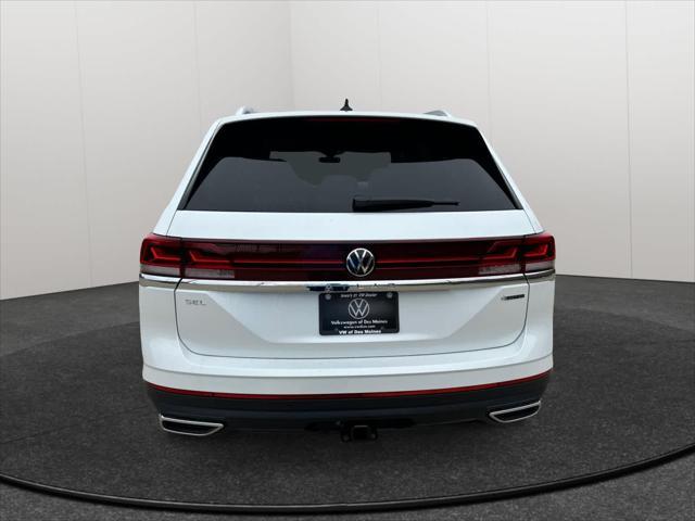 new 2025 Volkswagen Atlas car, priced at $51,076