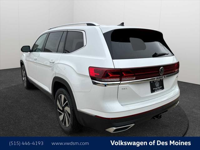 new 2025 Volkswagen Atlas car, priced at $50,498