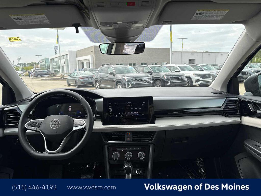 new 2025 Volkswagen Taos car, priced at $27,800