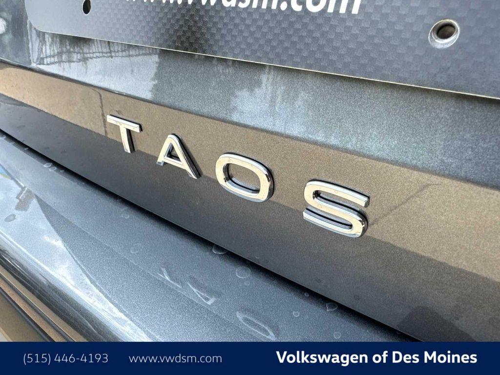 new 2025 Volkswagen Taos car, priced at $27,800