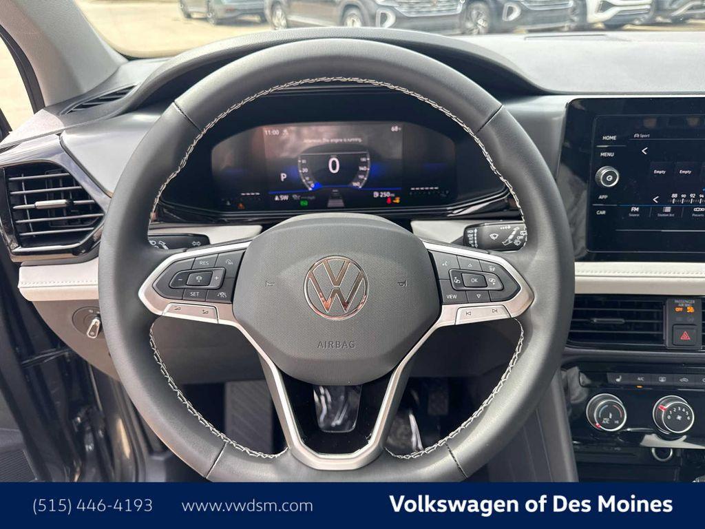 new 2025 Volkswagen Taos car, priced at $27,800