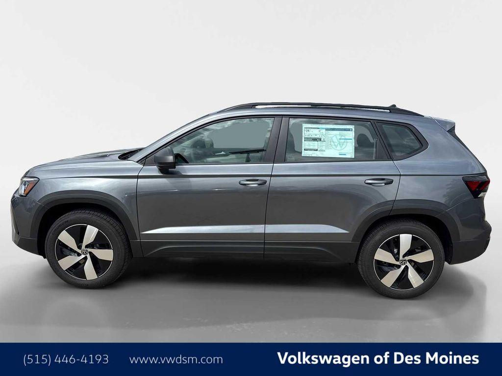 new 2025 Volkswagen Taos car, priced at $27,800