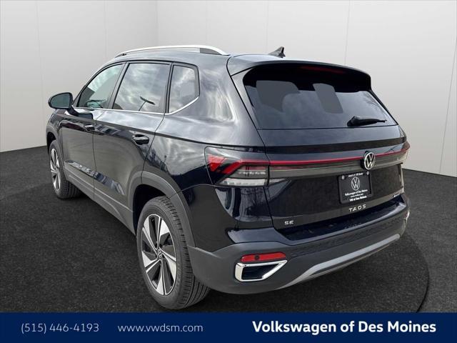 new 2025 Volkswagen Taos car, priced at $32,498