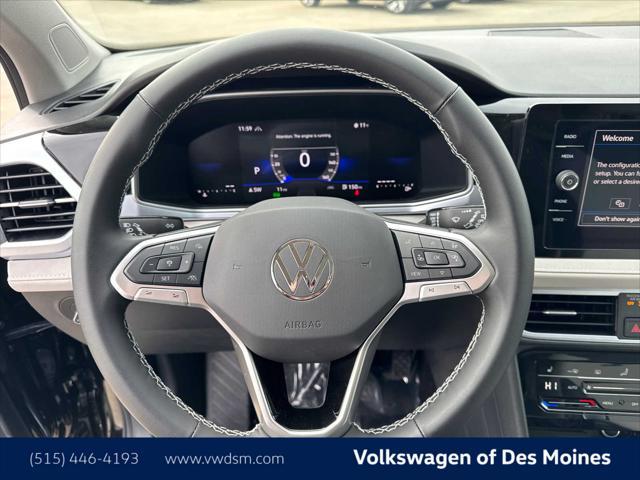 new 2025 Volkswagen Taos car, priced at $32,498