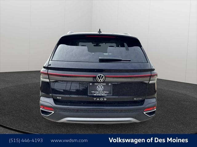 new 2025 Volkswagen Taos car, priced at $32,498