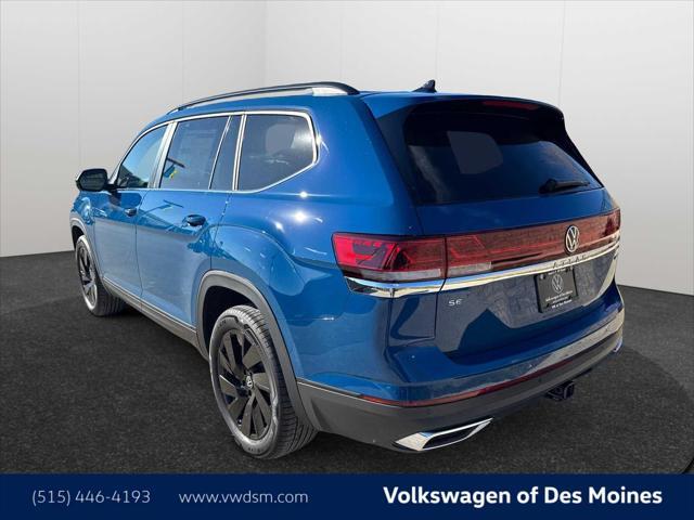 new 2025 Volkswagen Atlas car, priced at $47,498