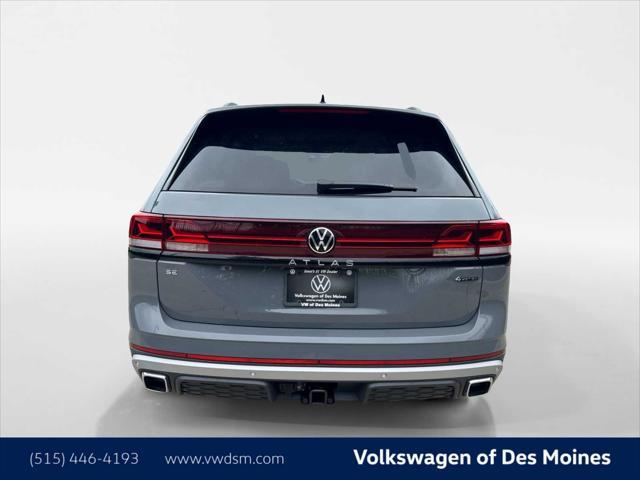 new 2025 Volkswagen Atlas car, priced at $48,998