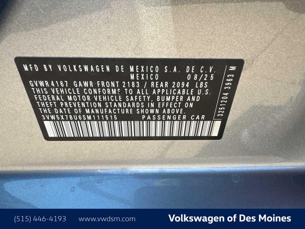 new 2025 Volkswagen Jetta car, priced at $23,381