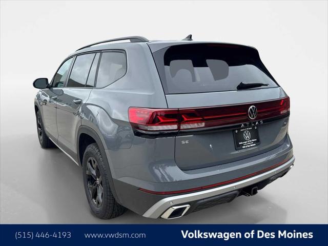 new 2025 Volkswagen Atlas car, priced at $48,498