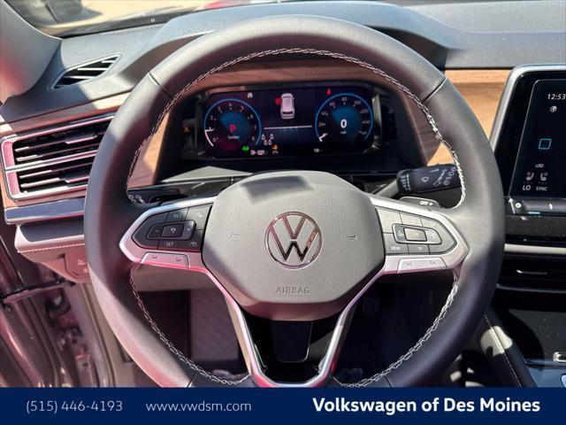 new 2025 Volkswagen Atlas car, priced at $49,010