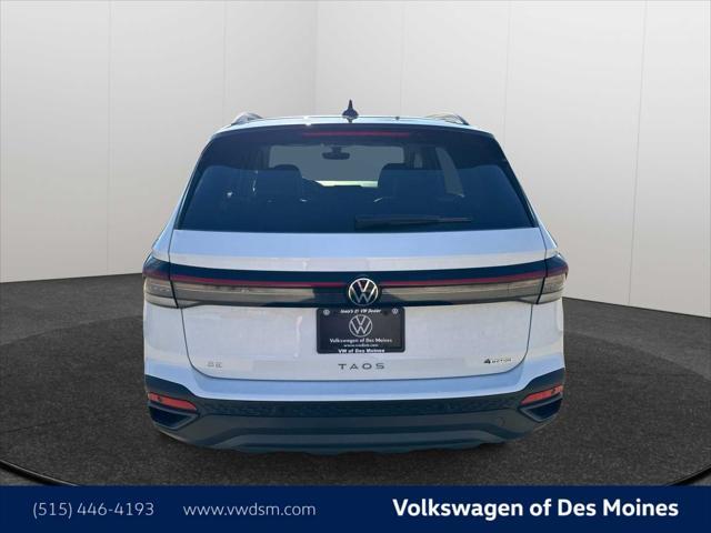 new 2025 Volkswagen Taos car, priced at $33,498