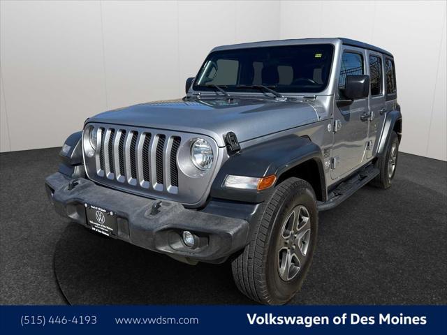 used 2018 Jeep Wrangler Unlimited car, priced at $25,998