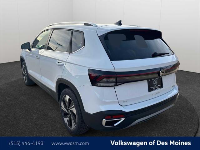 new 2025 Volkswagen Taos car, priced at $31,498